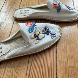 Soludos x Baobap Butterflies Espadrille Mule
